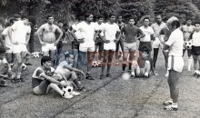 Germanys Dettmar Cramer with Malaysian Coaches in Kuala Lumpur Feb 11 1972